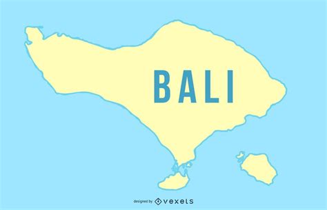 Diseño Vectorial De Mapa De La Isla De Bali Descargar Vector