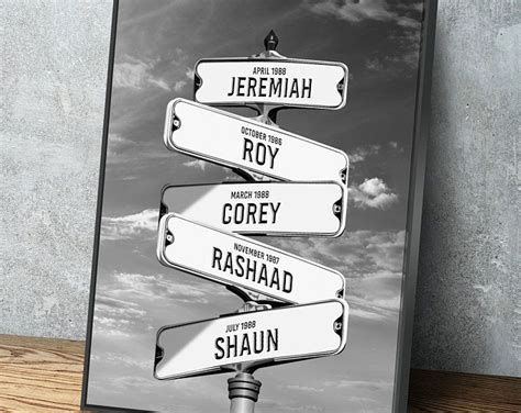 Custom Street Sign Personalized Street Sign Vintage Style Etsy
