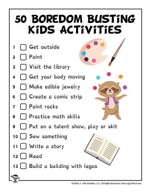 16 Printable Activities For Kids Boredom Busters Tip Junkie Dealin