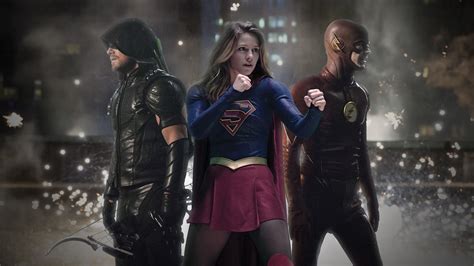 Legends Of Tomorrow Flash Arrow Supergirl Wallpaper Hd Tv Series 4k