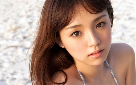 1366x768px free download hd wallpaper ai shinozaki asian women beauty portrait looking