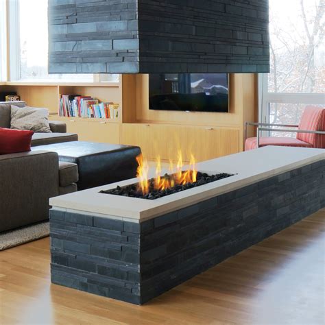 Linear Gas Fireplace Linear Burner System Indoor