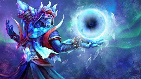 Video Game Dota 2 Heroes Caracters Lich Abilities Ice Armor Sacrifice