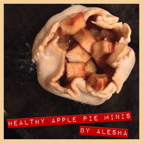 Healthy Apple Pie Minis — Alesha Blessed