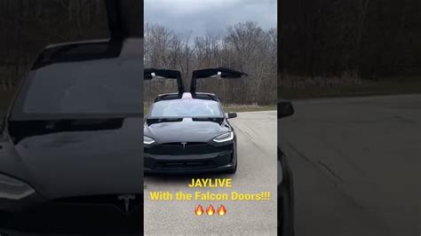 Tesla Model X Plaid Falcon Wing Doors Youtube