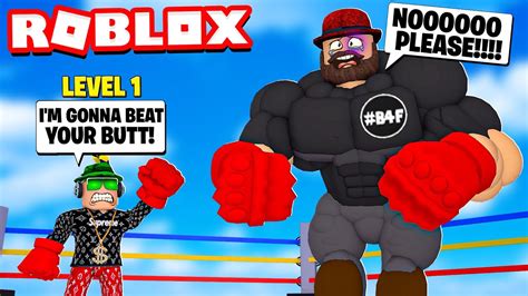 Training Hard To Become World Champion In Boxing Roblox Boxing League