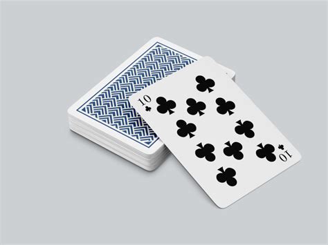Free Playing Card Mockup By Mockup Daddy On Dribbble