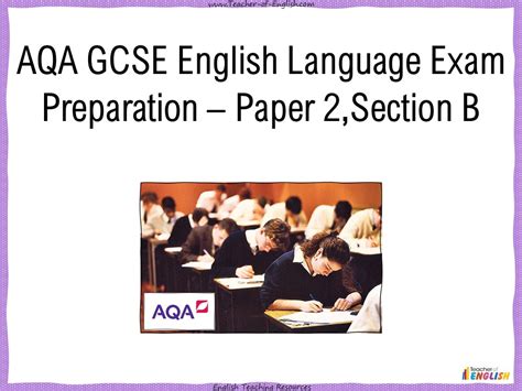 aqa gcse english language exam preparation paper teaching resources hot sex picture
