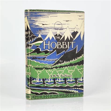 The Hobbit By Tolkien J R R Fine Hardcover 1957 1st Edition