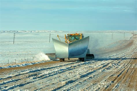 Big Ass Snow Plow Photograph By Todd Klassy Fine Art America