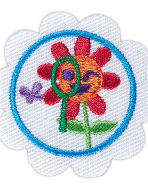 Daisy Think Like A Scientist Outdoor Stem Journey Award Badge Girl