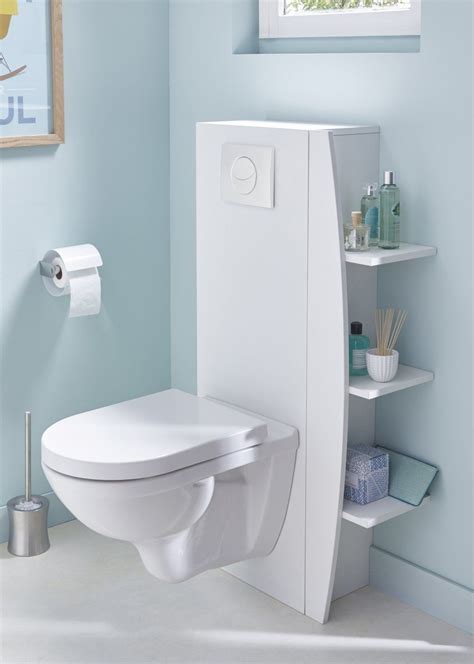 Des Rangements Derrière Les Wc King Furniture Home Furniture Bathroom Interior Design