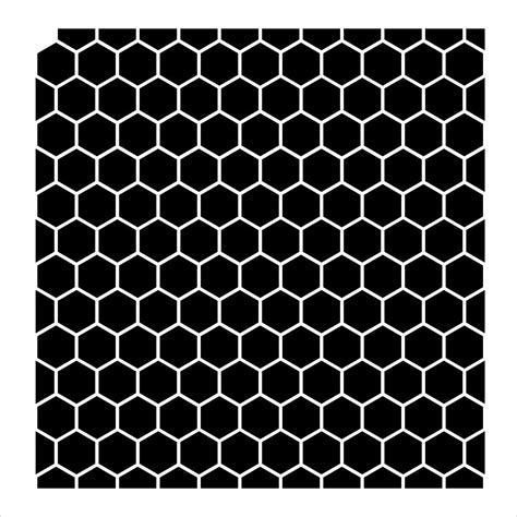 Honeycomb Stencil by StudioR12 | Country Repeating Pattern ...