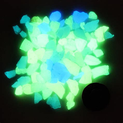 Mixed Colour Glow In The Dark Gravel