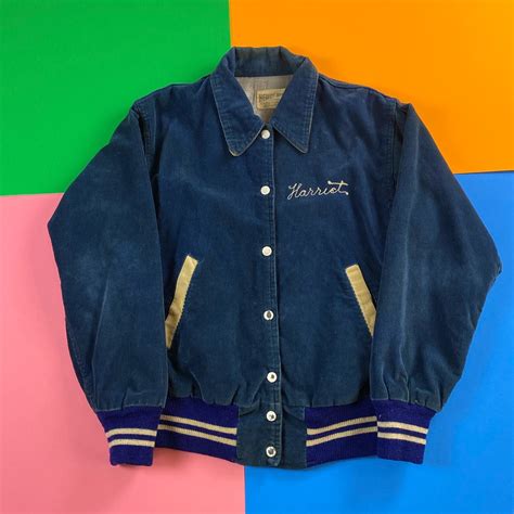 Vintage Vintage Corduroy Varsity Jacket 🏈 Grailed