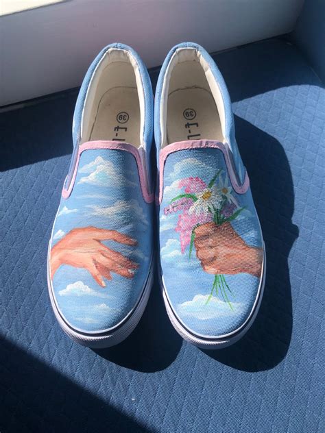 Custom Shoe Painting Etsy
