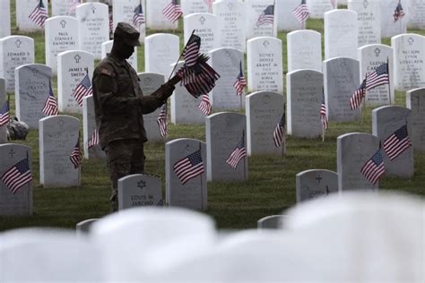 Memorial Day Observance At Arlington National Cemetery Everything To