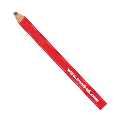 Trend Carpenters Pencils Red Medium 3 Pack Pencilcr3 Powertoolie