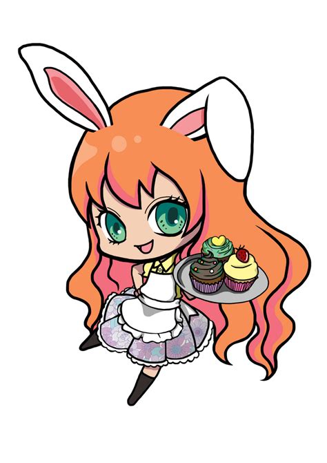 Bunny Waitress By Mieaka On Deviantart