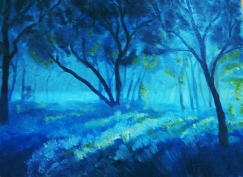 Forest Painting Painting Forest Painting Acrylic Painting