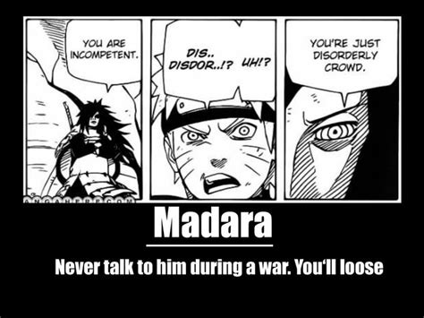 Haha Naruto D Our Beloved Dork Naruto Funny Madara Funny Naruto