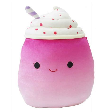 Squishmallows 8 Cinnamon The Pink Yogurt Food Plush