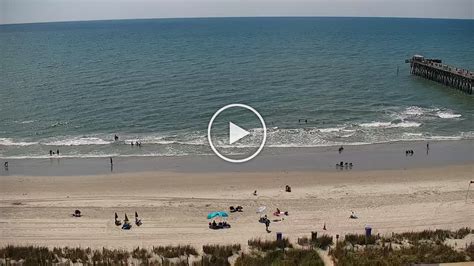 Springmaid Pier Myrtle Beach Webcam Live South Carolina Beach Cams