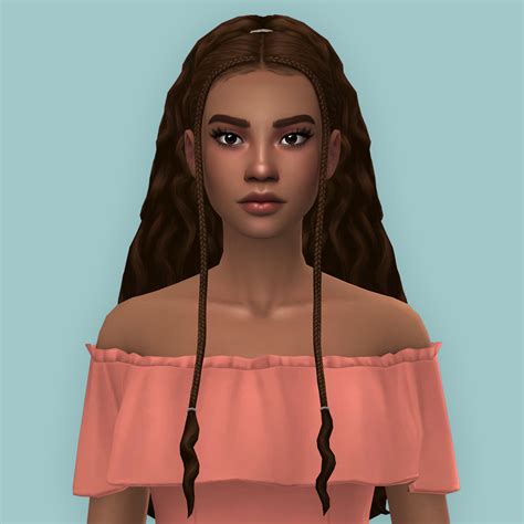 Qicc Hope Hair The Sims 4 Create A Sim Curseforge