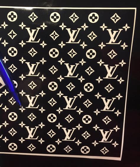 Louis Vuitton Vinyl Painting Stencil Font Literacy Ontario Central South
