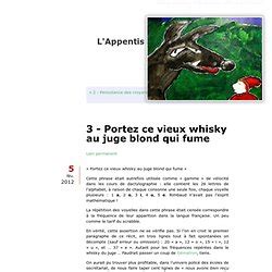 Qu'est ce que je vois? Whisky Canadien En 3 Lettres : Menetou-Salon Blanc Domaine René Carroi, 75cl : houra.fr ...