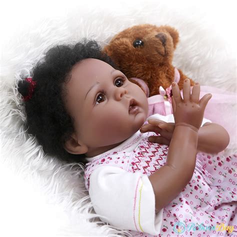 22 Inche Black Reborn Baby Dolls For Sale Handmade African American Dolls