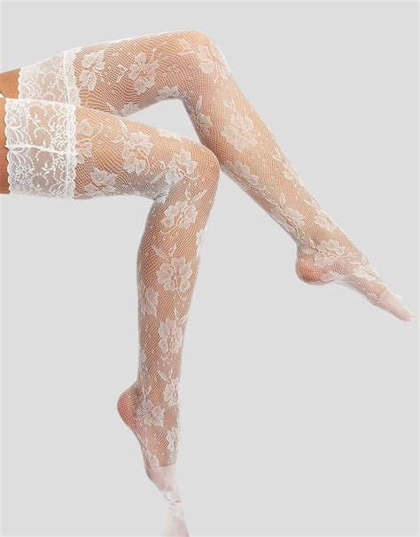 Pin By Aileen Piontek On Dream Wardrobe Floral Tights Lace Tights