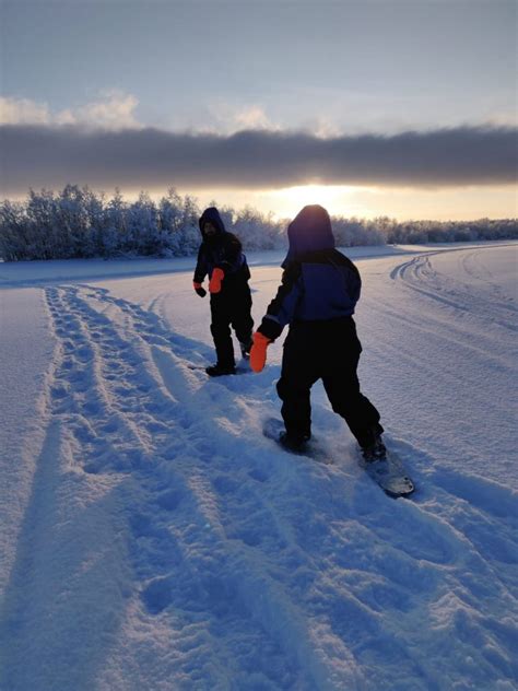 Naturetour By Snowshoes At Sealapland Taxari Travel Agency Lapland