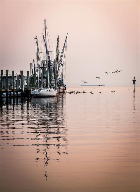 Calm Evening On Shem Creek Photograph By Donnie Whitaker Pixels