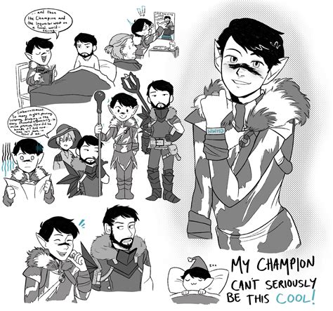 [no spoilers] Anyone else’s inky a huge Hawke fanboy? : r/dragonage