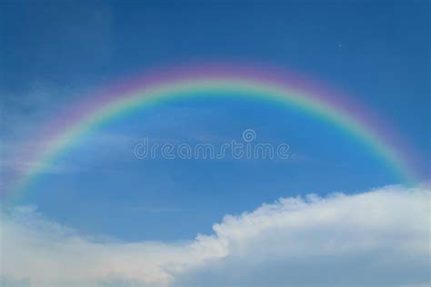 Rainbow In The Sky Stock Photo Image Of Beautiful Season 16179222