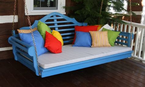Painted Porch Swings Porches Ideas