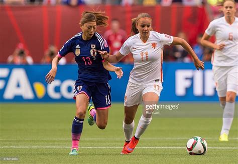 Rumi Utsugi Of Japan Tries To Chase Down Lieke Martens Of The Fifa Womens World Cup