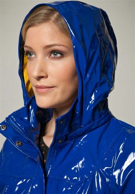 Blue Pvc Raincoats For Women Rain Wear Raincoat