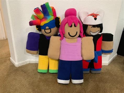Roblox Plush Make Your Own Character Large Size Etsy Roblox Plush
