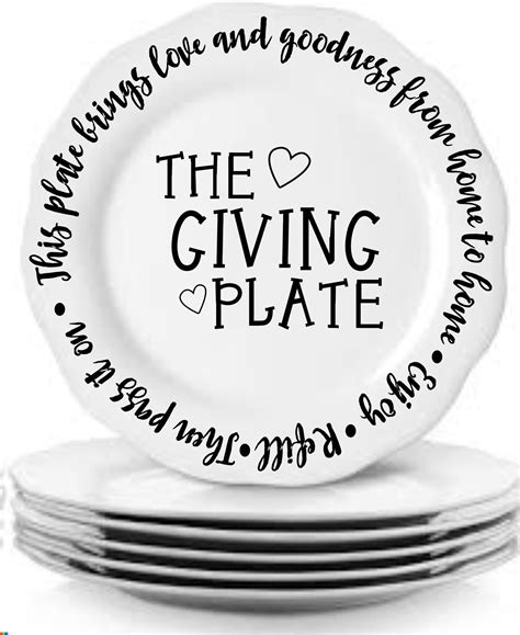 The Giving Plate Svg Giving Plate Svg Thanksgiving Svg Etsy