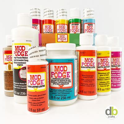 The ultimate in convenience, mod podge has been loved by crafters of all ages for its flexibility, versatility and supreme ease of use since 1967. Mod Podge Decoupage Gloss Matte Puzzle Glue Sealer Varnish ...