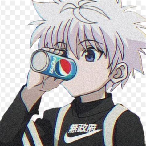 Anime Character Drinking Pepsi ~ Minimalistic Pavbca Giblrisbox Wallpaper
