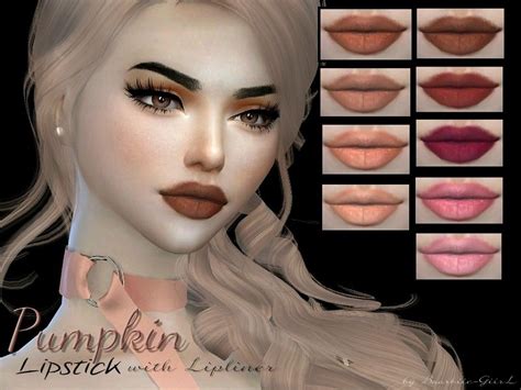 This Lipstick Works With All Skins Found In Tsr Category Sims 4