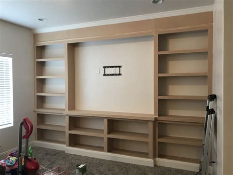How I Built Custom Built-ins All by Myself! - Crystel ...