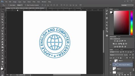 How to create stamp in photoshop - YouTube