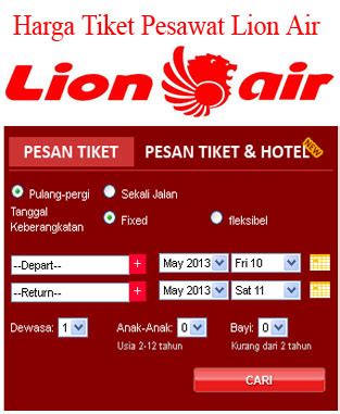 Lion air tiket booking online harga murah, cari daftar jadwal tiket pesawat lion air, pesan tiket pesawat promo lionair murah di nusatrip.com. Harga Tiket Pesawat Lion Air - Pusat Pesawat Terbang