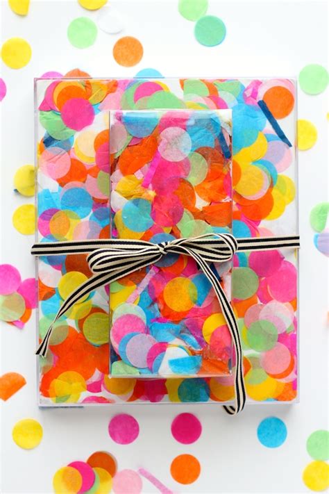 Great savings & free delivery / collection on many items. DIY: Confetti Gift Wrap | Julep
