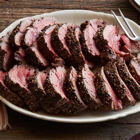 Roast recipes cooking recipes game recipes roasted beef tenderloin recipes tofu recipes recipies whole beef tenderloin beef tenderloin pioneer woman beef filet. Peppercorn Roasted Beef Tenderloin by Ree Drummond | Beef ...