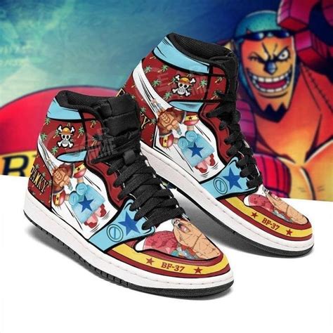 Franky Character One Piece Anime Japan Art For Lovers Sneakers T For